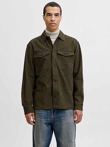 Jack & Jones Langarmhemd JJEPERFECT MELANGE OVERSHIRT LS SN günstig online kaufen