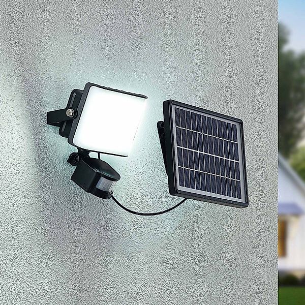 Prios Darini LED-Solar-Wandstrahler mit Sensor günstig online kaufen