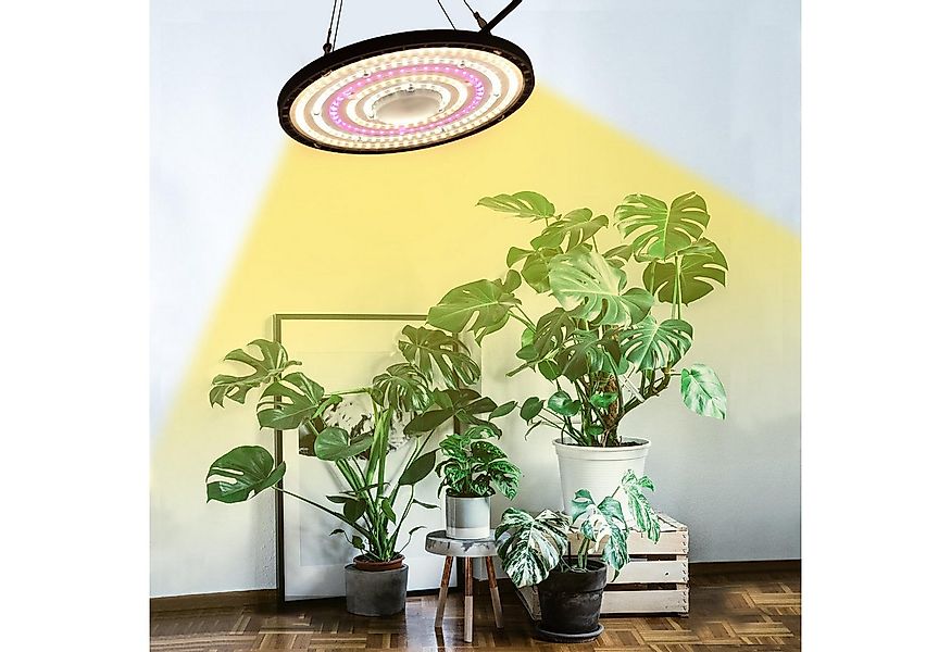 Jibenhome Pflanzenlampe 70W/100W/150W LED Pflanzenlampe Vollspektrum, UFO W günstig online kaufen