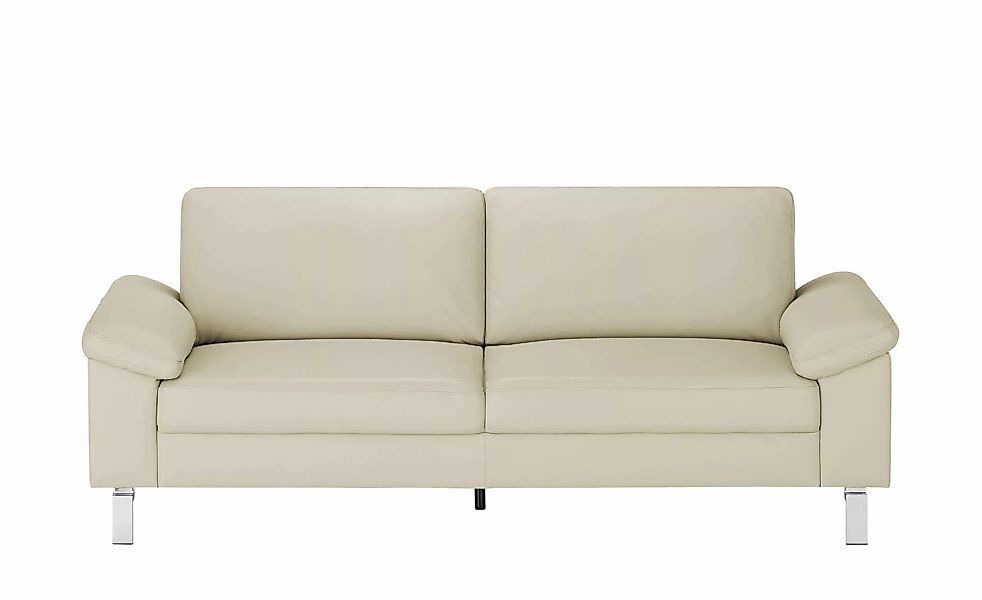 Max Schelling Ledersofa aus Echtleder Maximum ¦ beige ¦ Maße (cm): B: 204 H günstig online kaufen