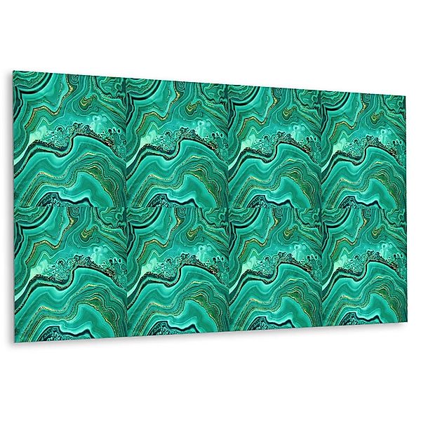 Tulup Wandpaneel Malachit Textur Dekorpaneel 100x50 cm Wandpaneel Selbstkle günstig online kaufen