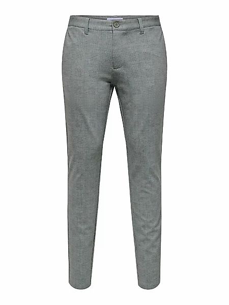 ONLY & SONS Chinohose "ONSMARK SLIM CHECK 020919 PANT NOOS" günstig online kaufen