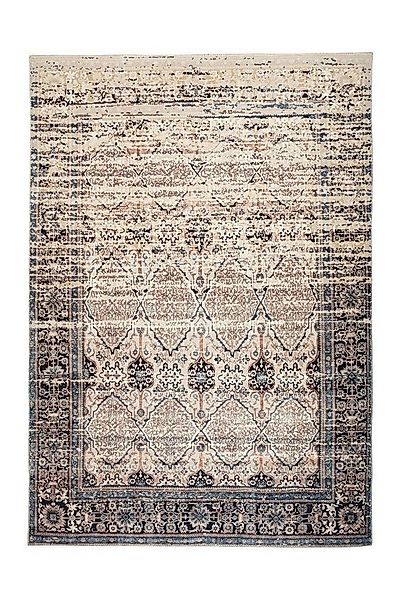 Qiyano Teppich Kurzflorteppich Pambo 100 Beige 120 x 180 cm, rechteckig, Hö günstig online kaufen