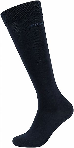 JOOP Kniestrümpfe "premium essentials", (2 Paar), mit Logoschriftzug am Bun günstig online kaufen