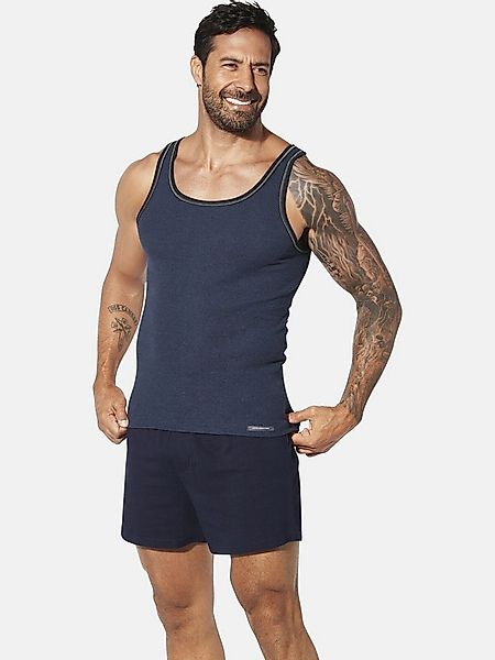 Jan Vanderstorm Unterhemd HARBUR (Set, 2-St., 2er-Pack) im Melange-Effekt günstig online kaufen