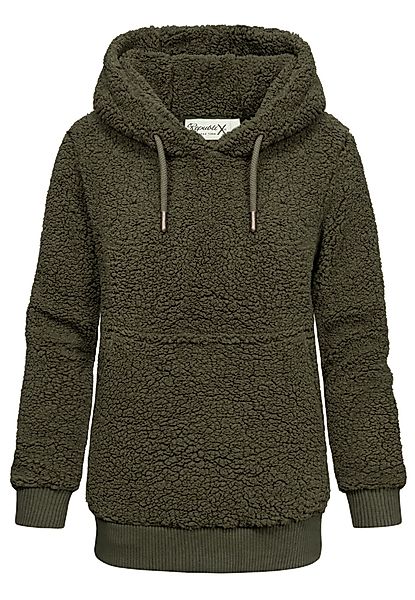 REPUBLIX Kapuzenpullover CHARLIZE Damen Teddy Sweatjacke günstig online kaufen