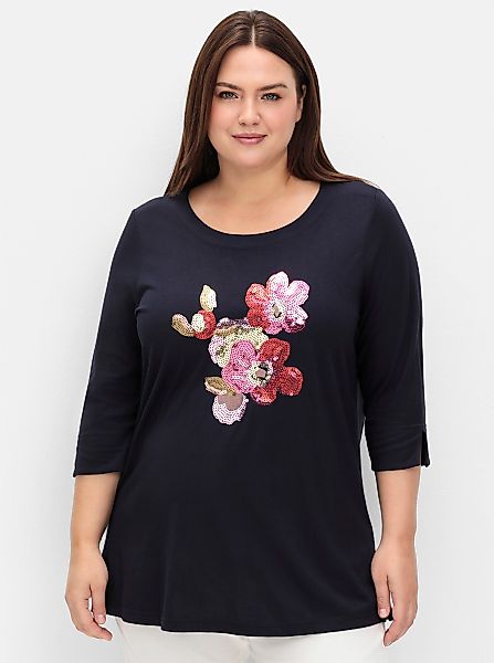 Sheego T-Shirt 3/4-Arm-Shirt günstig online kaufen