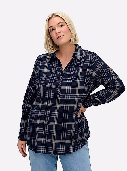 Witt Klassische Bluse Flanell-Bluse Langarm günstig online kaufen