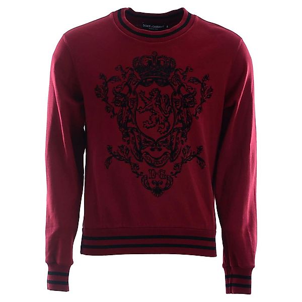 Dolce & Gabbana 738275 Rundhalsausschnitt Sweater 46 Maroon günstig online kaufen
