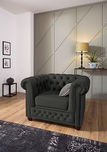 Home affaire Chesterfield-Sessel New Castle Sessel, günstig online kaufen