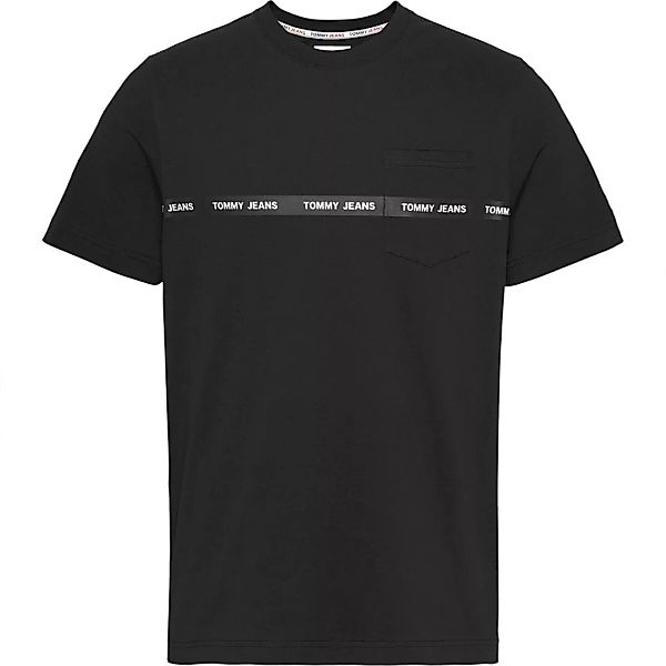 Tommy Jeans Branded Tape T-shirt S Black günstig online kaufen