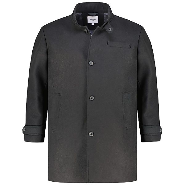Jack&Jones Mantel aus Wollmischung Farbe schwarz Größe: 5XL günstig online kaufen