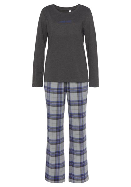 Vivance Dreams Pyjama 2 Stk. tlg., aus kuschelig weichem Flanell günstig online kaufen