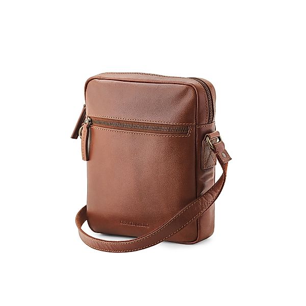DRAKENSBERG Umhängetasche Cross-Body-Tasche »Carlo« Kastanien-Braun, aus günstig online kaufen