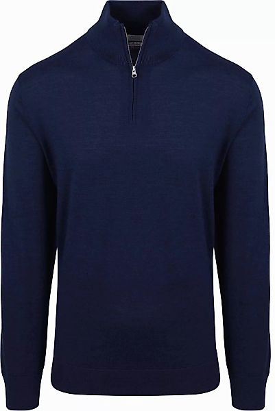 King Essentials The Michael Half Zip Pull Merino Navy - Größe XL günstig online kaufen