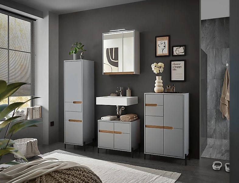 BASIC by Balculina Midischrank "Avanto B/H/T 60x100x35 cm" 1 Stk. tlg. günstig online kaufen