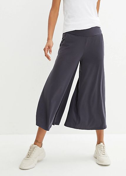 bonprix Culotte Loungewear Culotte mit weitem Bein günstig online kaufen