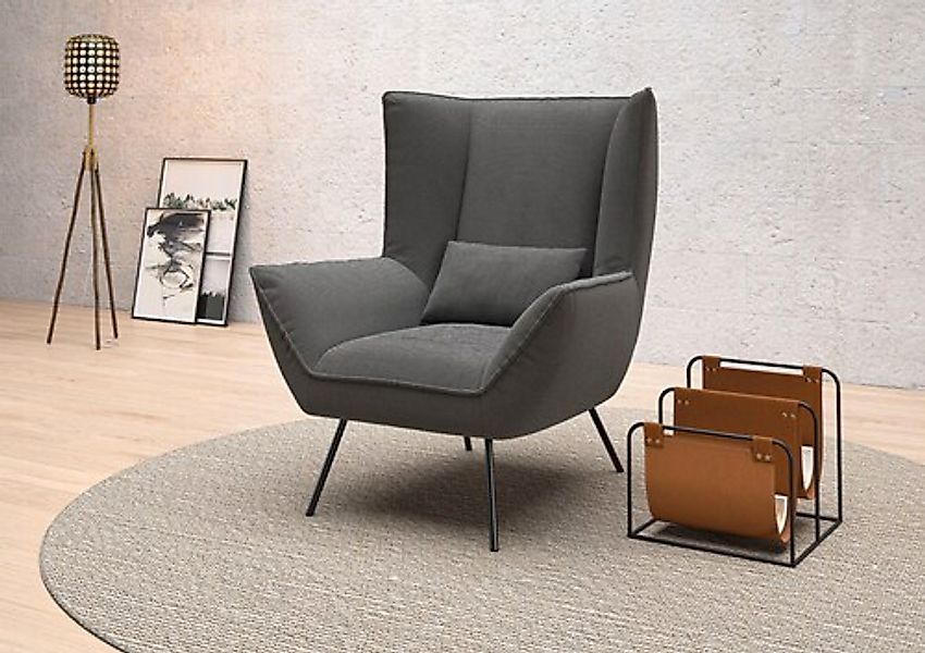 Home affaire Sessel »Kilrea Relaxsessel, Ohrensessel« Extra hohe Rückenlehn günstig online kaufen