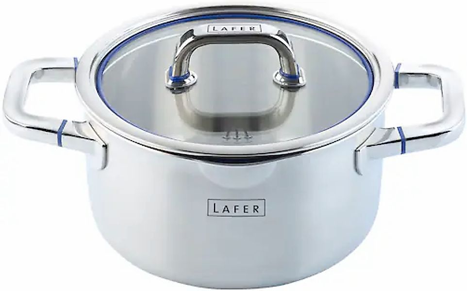 Johann Lafer Fleischtopf »Lafer« Edelstahl 18/10 1 Stk. tlg. Induktion günstig online kaufen