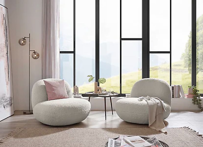 ED EXCITING DESIGN Drehsessel »Chris«, frei im Raum stellbar, drehbar günstig online kaufen