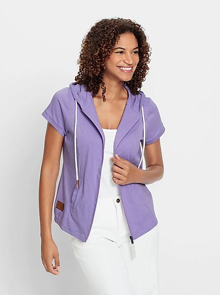 Casual Looks Shirtjacke "Sweatjacke" 1 Stk. günstig online kaufen