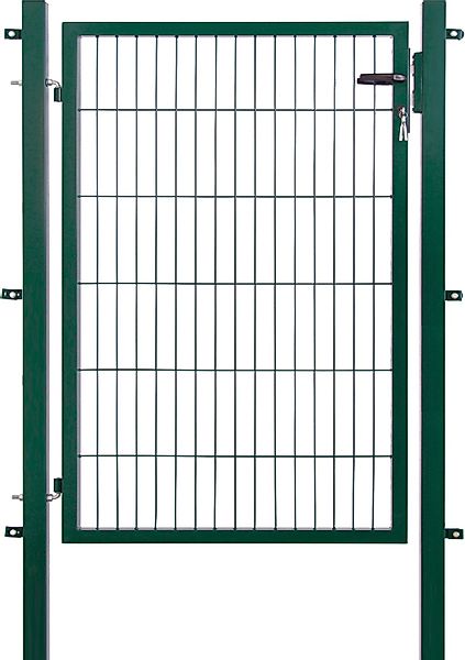 GARDEN N MORE Zauneinzeltür "Einzeltor Excellent", (Set), 123 cm hoch, grün günstig online kaufen