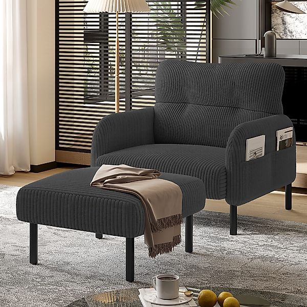 HAUSS SPOLE Schlafsofa Chaiselongue mit Fußbank günstig online kaufen