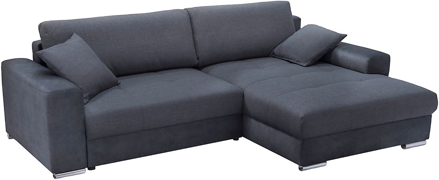 exxpo - sofa fashion Ecksofa »Larnaca, inkl. Bettfunktion und Bettkasten, b günstig online kaufen