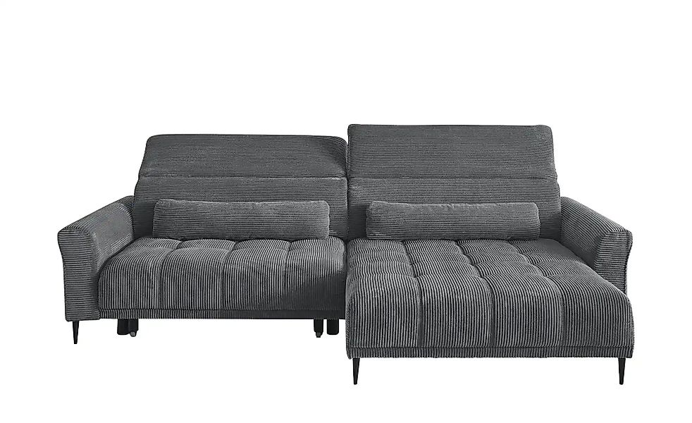 Ecksofa  Logan ¦ grau ¦ Maße (cm): B: 277 H: 80 T: 179.0 Polstermöbel > Sof günstig online kaufen