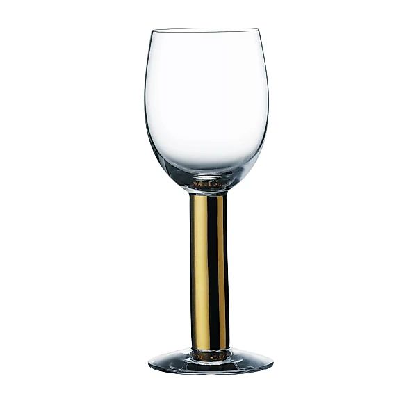 Nobel Weinglas 20cl Clear / Gold günstig online kaufen