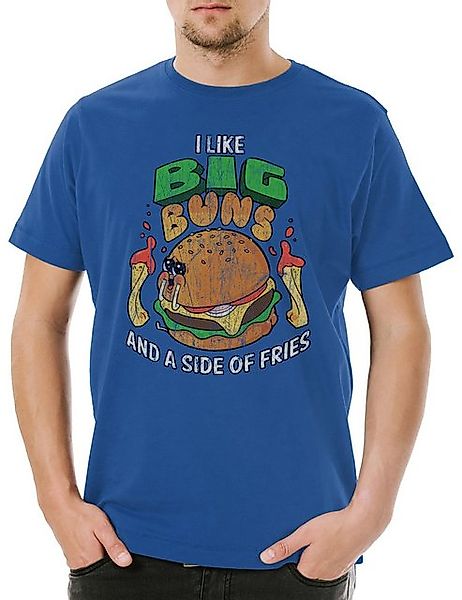 Urban Backwoods Print-Shirt Urban Backwoods I Like Big Buns Herren T-Shirt günstig online kaufen