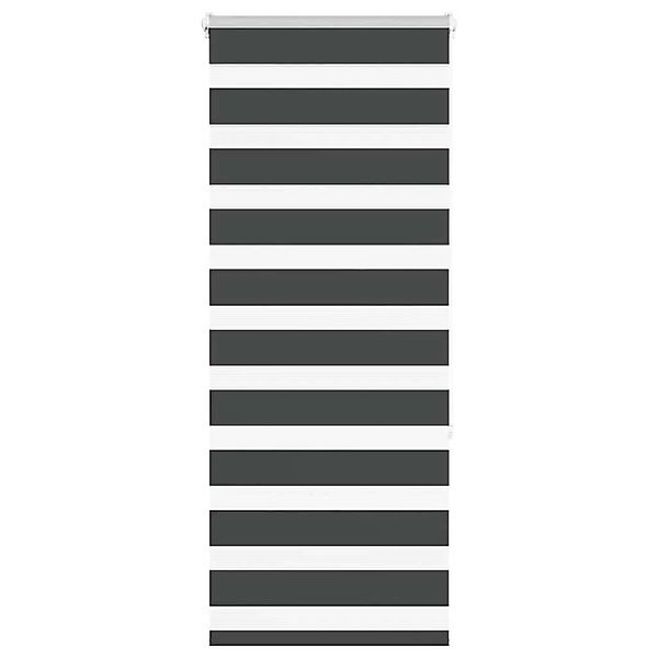 vidaXL Doppelrollo Schwarz 65x150 cm Stoffbreite 60,9 cm Polyester 4014228 günstig online kaufen