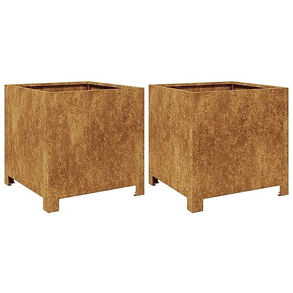 vidaXL Blumentopf Pflanzkübel 2 Stk. 40x40x40 günstig online kaufen