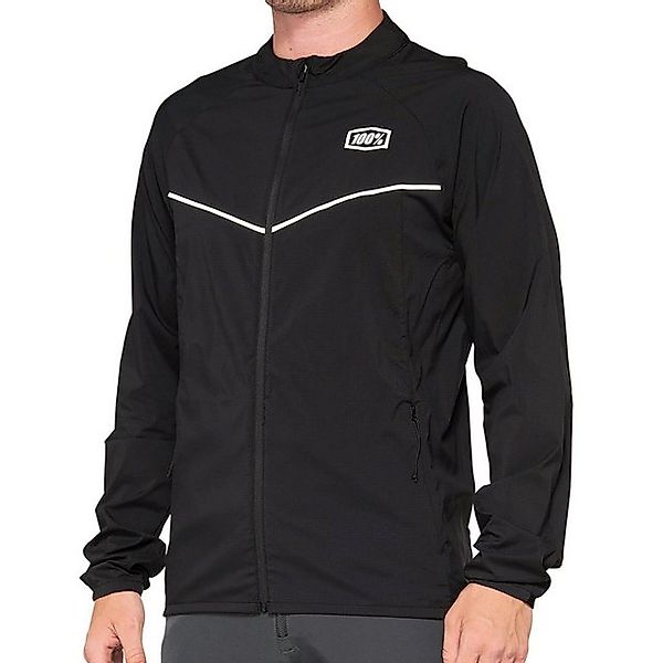 100% Fahrradjacke Corridor Stretch Windbreaker - black günstig online kaufen