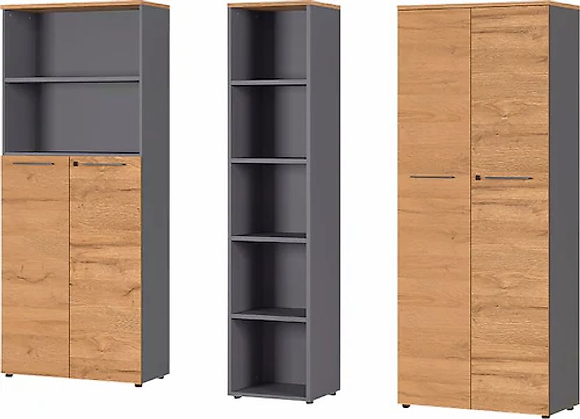 GERMANIA Büromöbel-Set »GW-Agenda« Set, 3 Stk. tlg. günstig online kaufen