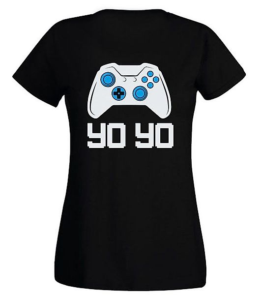G-graphics T-Shirt Damen T-Shirt - Yo Yo – Gamepad Slim-fit-Shirt, mit Fron günstig online kaufen