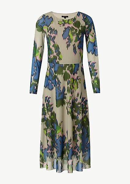 Comma Maxikleid Jerseykleid aus Mesh mit günstig online kaufen