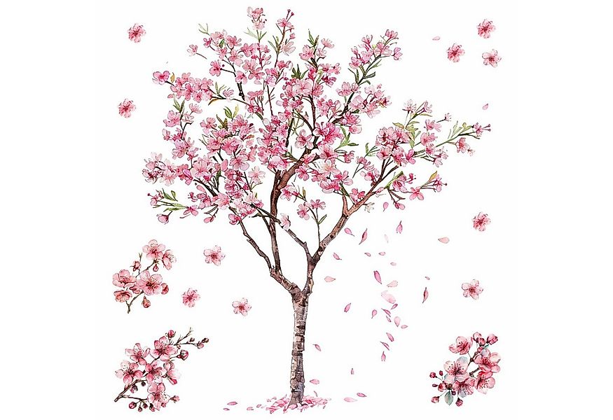 nikima Wandtattoo 269 Wandtattoo Kirschblütenbaum in 2 Größen - Größe 1200 günstig online kaufen