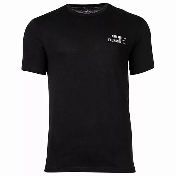 A|X ARMANI EXCHANGE Herren T-Shirt - Schriftzug, Rundhals, Cotton Stretch S günstig online kaufen