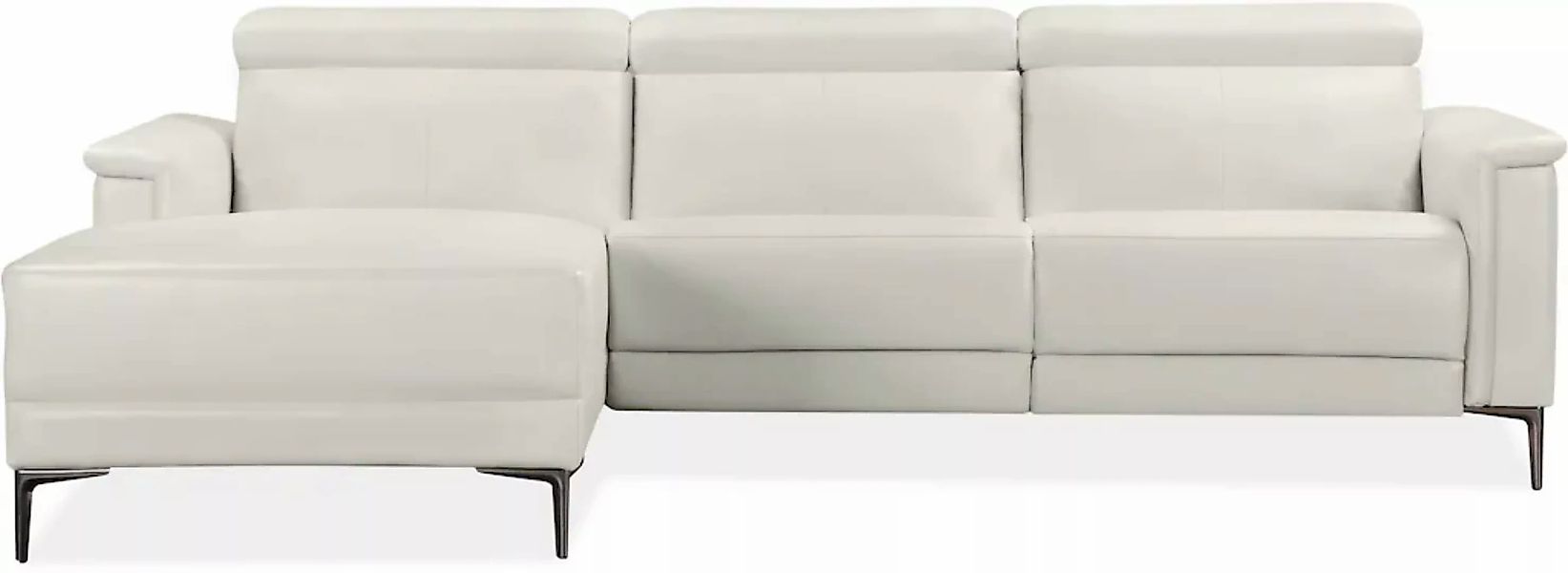 Places of Style Ecksofa Lund, mit man. o. elektr. Relaxfunktion und USB/ Ko günstig online kaufen