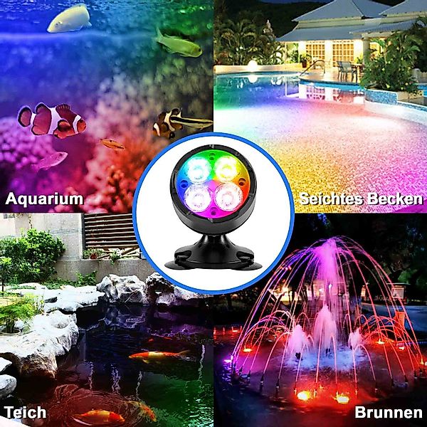 Sunicol Gartenstrahler Wasserdicht, dimmbar, Fernbedienung/App, für günstig online kaufen