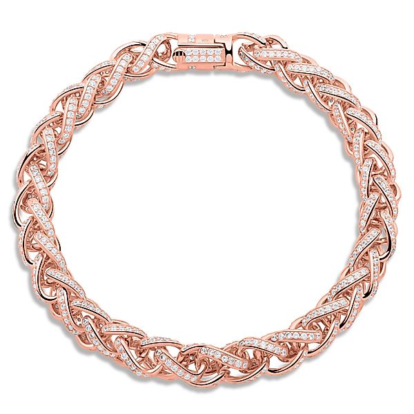 Tony Fein Silberarmband Zopfarmband 8 mm günstig online kaufen