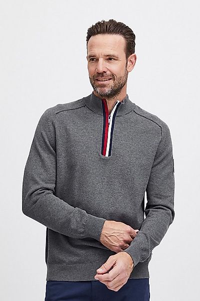 FQ1924 Troyer FQKyle Modischer Strickpullover mit Troyer-Kragen günstig online kaufen