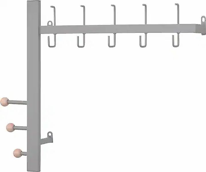 INOSIGN Garderobenleiste, (1 St.), aus Metall, Breite 64 cm günstig online kaufen