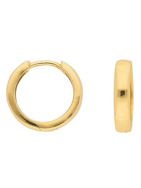 Adelia´s Paar Ohrhänger "1 Paar 585 Gold Ohrringe / Creolen Ø 15 mm", 585 G günstig online kaufen