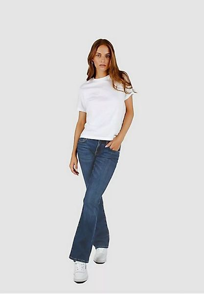 Mavi Schlagjeans Flared Denim Schlaghose Mid Rise Jeans Slim Bootcut BELLA günstig online kaufen