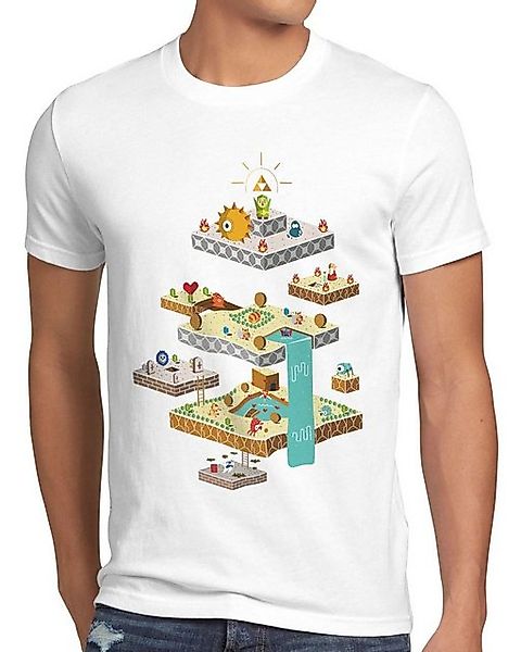 style3 T-Shirt Links Dungeon wild switch the breath of snes ocarina günstig online kaufen