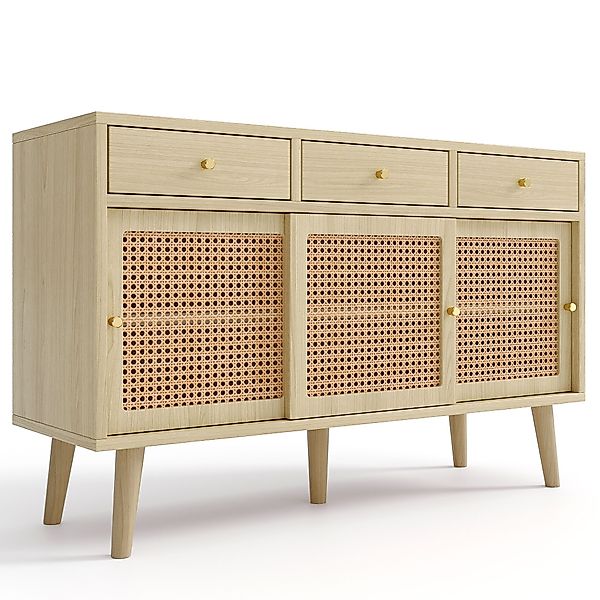 Merax Sideboard mit 3 Schubladen und günstig online kaufen