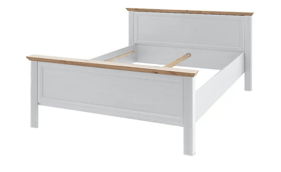 Doppelbett  Varese ¦ weiß ¦ Maße (cm): B: 185 H: 98 Betten > Bettgestelle - günstig online kaufen