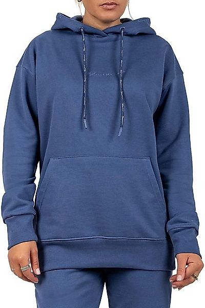 Reichstadt Kapuzenpullover Basic Oversize Damen Hoodie 23RSW038 Dark Blue S günstig online kaufen